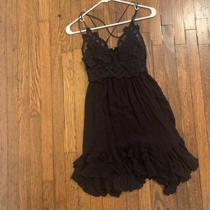 Adella black slip
